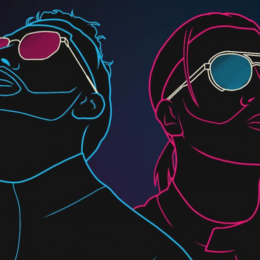 Les deux frères PNL représentés en référence à la couverture de l’album de Daft Punk, pour leur rendre hommage.